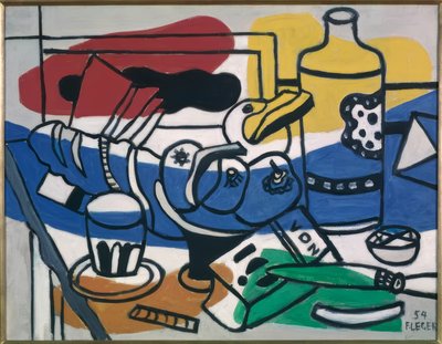 Stilleben med tre frugter af Fernand Leger