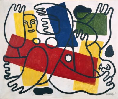 Dykkere af Fernand Leger