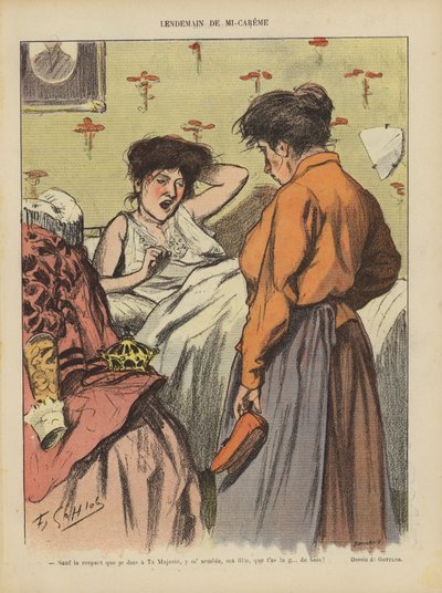 Illustration til Le Rire af Fernand Louis Gottlob