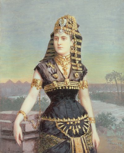 Lady Paget (Mrs Arthur Henry Paget) 1891 af Fernand Paillet