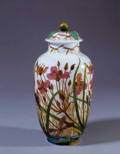 Saigon vase af Andre Fernand Thesmar (1843-1912) af Fernand Thesmar