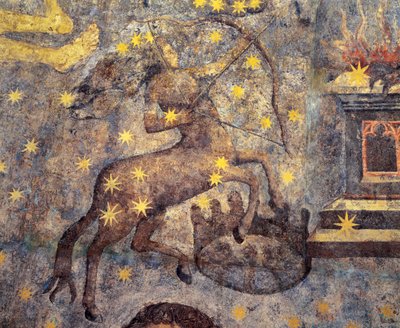 Zodiakens kuppel, Kentaur, 1485 af Fernando Gallego