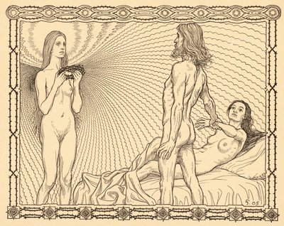 The Eternal Bride, tallerken 2, fra porteføljen 