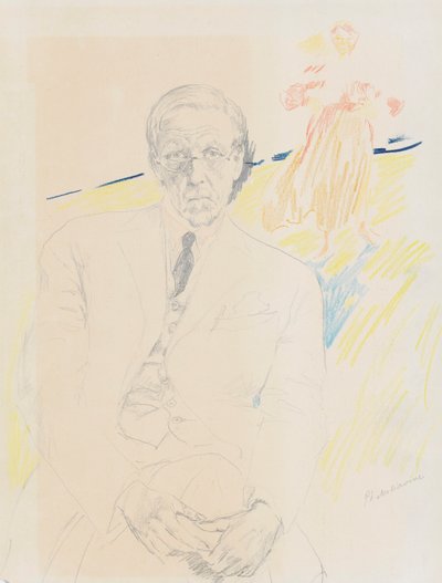 Selvportræt. af Filipp Andreyevich Malyavin
