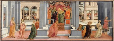 Esther før Ahasverus, 1478-1480 af Filippino Lippi