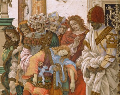 Sankt Philip beder et monster om at forlade Mars-templet i Hierapolis (maleri) af Filippino Lippi