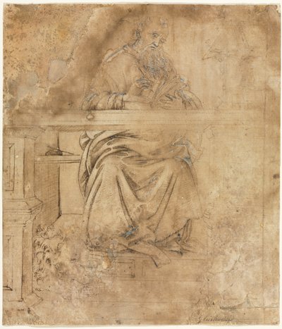 St. Hieronymus i hans studie, ca. 1490. af Filippino Lippi