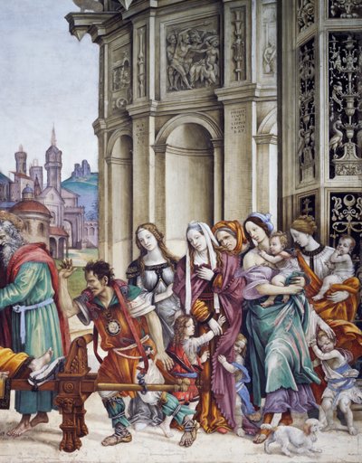 Stories of St John, af Filippino Lippi af Filippino Lippi