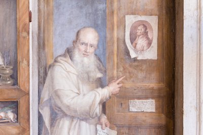 Væg- og træoliemalerier af Filippo Balbi, detalje af Filippo Balbi