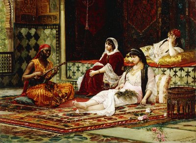 I Harem, 1881 af Filippo Baratti