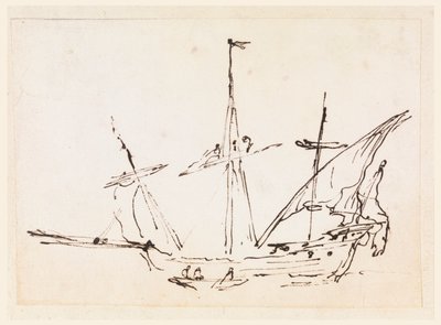 Et sejlskib af Filippo Marchionni