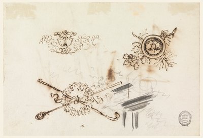 Studier af Master og Ornamenter af Filippo Marchionni