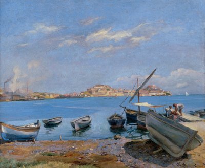 Portoferraio set fra San Giovanni af Filippo Marfori Savini