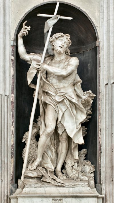 Johannes Døberen (skulptur af Filippo Parodi