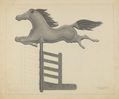 Hestevejrhane af Filippo Porreca