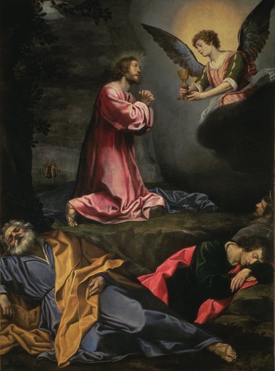 Kristus i Getsemane Have af Filippo Tarchiani