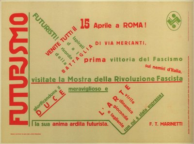 Futurisme, 1932 af Filippo Tommaso Emilio Marinetti