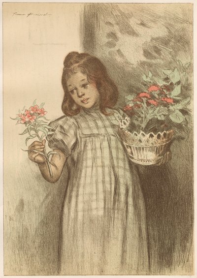 Bouquetière, udgivet 1899. af Firmin Bouisset