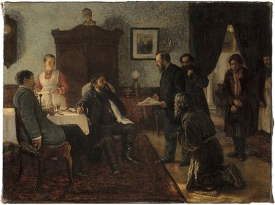 Ansøgere, 1888 af Firs Sergeevich Zhuravlev