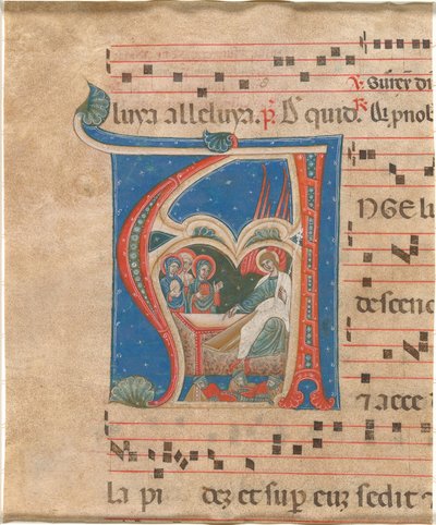 De tre hellige kvinder ved graven af First Master of the Cortona Antiphonaries