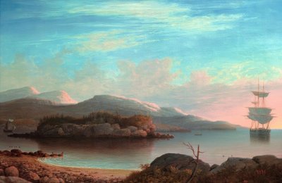 Vor Mount Desert Island af Fitz Henry Lane