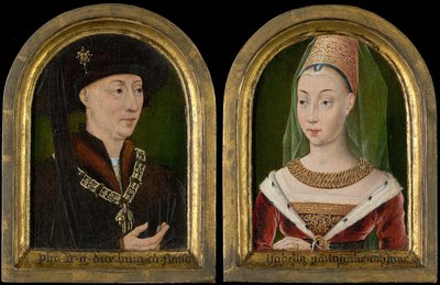 Filip den Gode, hertug af Burgund; Isabelle af Bourbon () af Flemish