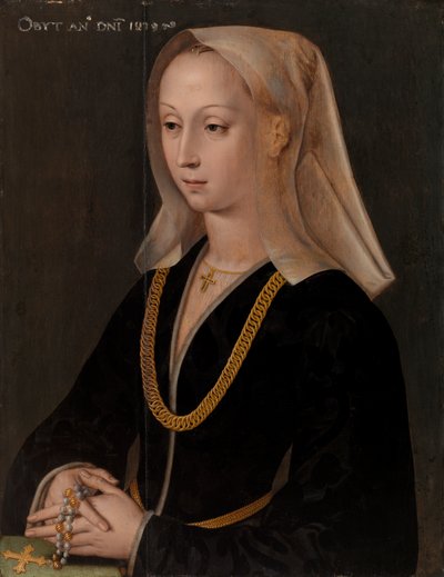 Portræt af en kvinde af Flemish Master, Cologne Master