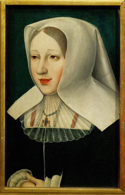 Ærkehertuginde Margarete, datter af kejser Maximilian I (maleri på træ) af Flemish School