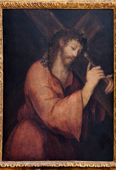 Kristus og korset af Flemish School