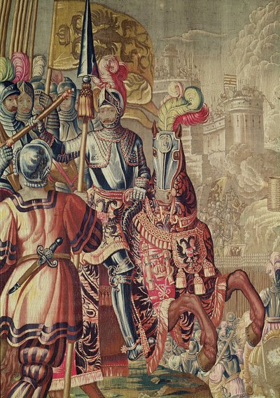 Detalje af Charles V af Flemish School