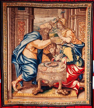flamsk gobelin. 17. århundrede. af Flemish School