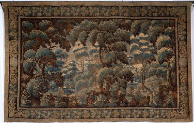 flamsk gobelin. udholde. Slut 17.-begyndelsen af ​​1700-tallet. Ejendom af kirken Sint-Walburgakerk Oudenaarde (Dekenij van de Sint-Walburga). af Flemish School
