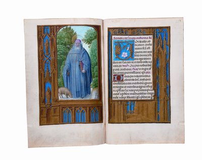Folioer fra Rothschilds timebog, Gent eller Brugge, ca. 1505 af Flemish School