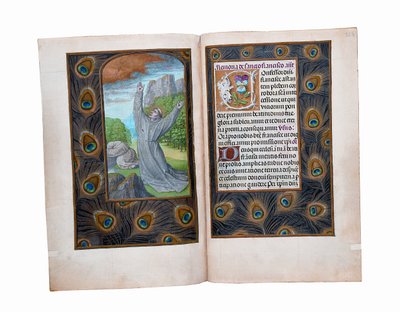 Folioer fra Rothschilds timebog, Gent eller Brugge, ca. 1505 af Flemish School