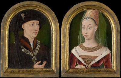 Filip den Gode, hertug af Burgund; Isabelle af Bourbon () af Flemish School