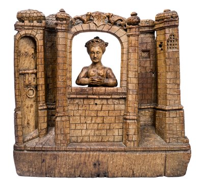 Sankt Barbara i hendes tårn, ca. 1500 af Flemish School
