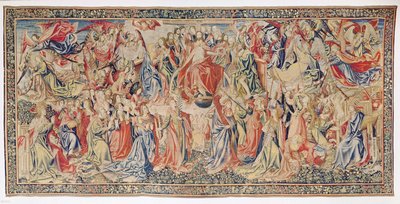 The Last Judgement: The Redemption of Man, Bruxelles Workshop, 15.-16. århundrede af Flemish School