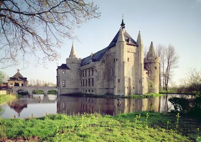 Udsigt over slottet af Flemish School
