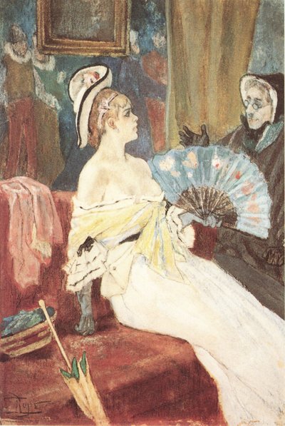 Den autoriserede repræsentant af Félicien Rops