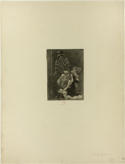 Til dig, general! af Félicien Rops