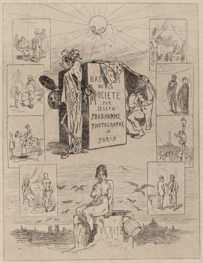 Frontispice: The Dregs of Society (Las bas-fonds de la societe) af Félicien Rops