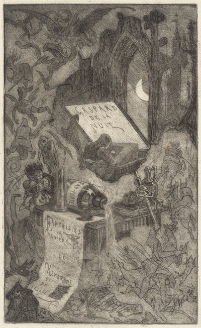 Nattens Gaspard af Félicien Rops