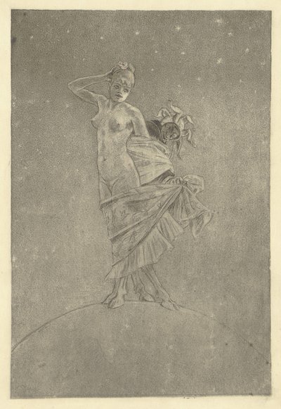 Prostitution og galskab dominerer verden [Illustreret dokument]. af Félicien Rops