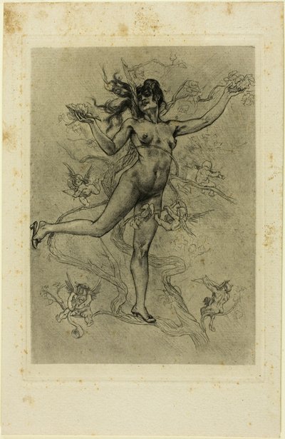 Grapeløvet af Félicien Rops