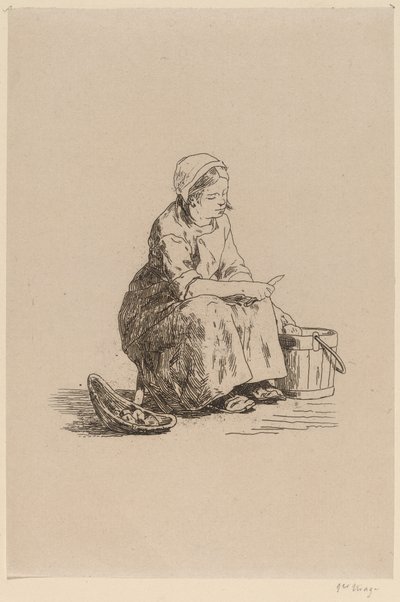 Den lille kartoffelskræller Den lille kartoffelskræller. af Félicien Rops