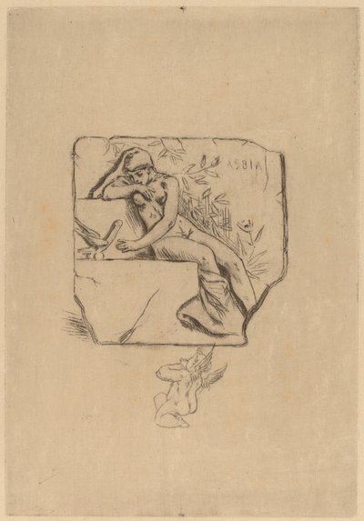 Spurven af ​​Lesbie af Félicien Rops