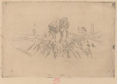 The Train of Maris (Le train de Maris) af Félicien Rops