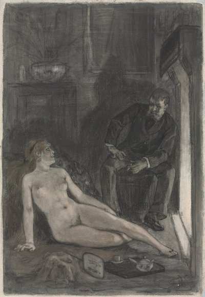 Vinteraften af Félicien Rops