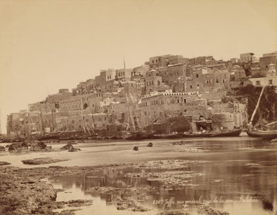 Jaffa, generel udsigt fra havet - Palæstina af Félix Bonfils