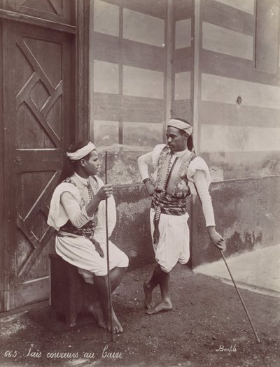 Kend løbere i Kairo, 1870